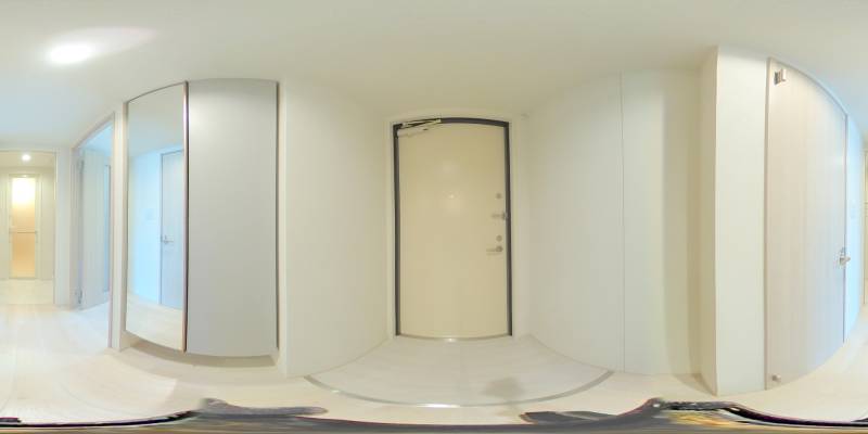 パノラマ画像玄関