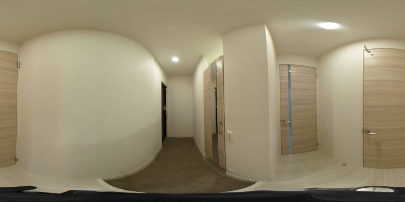 パノラマ画像玄関