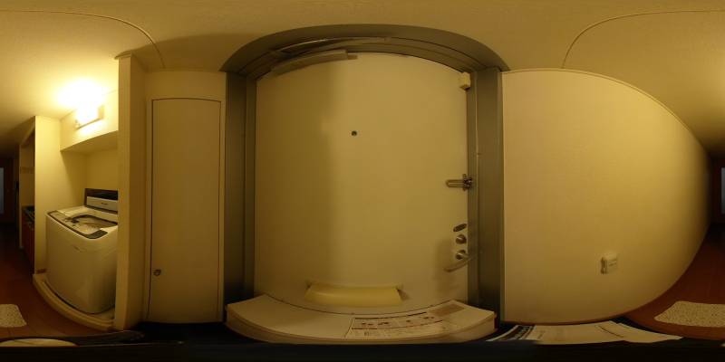 パノラマ画像玄関