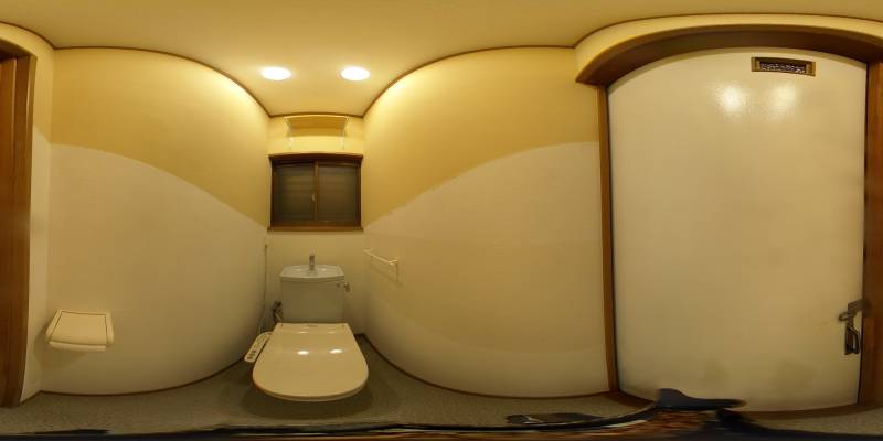 パノラマ画像トイレ