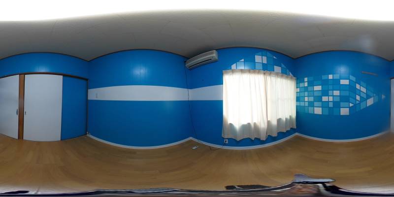 パノラマ画像洋室