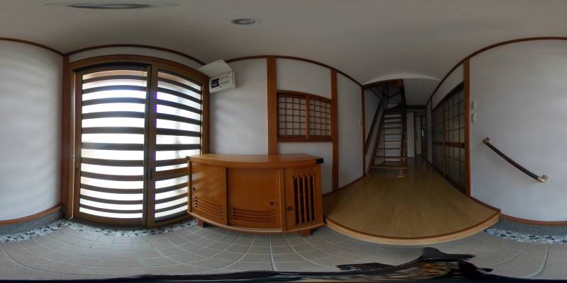 パノラマ画像玄関