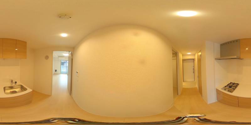 パノラマ画像キッチン