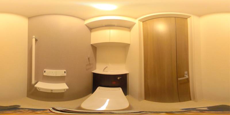 パノラマ画像トイレ