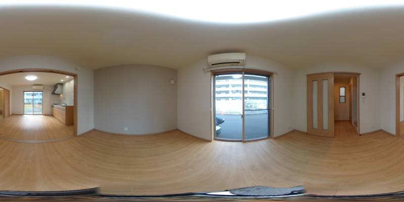 パノラマ画像洋室