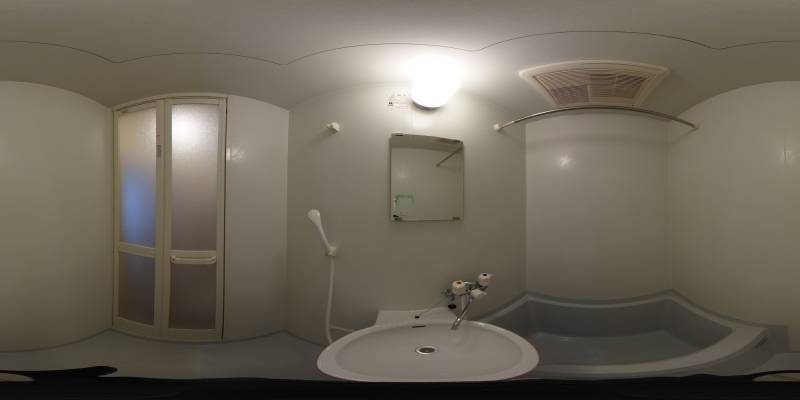 パノラマ画像洗面所