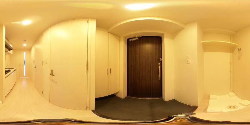 パノラマ画像玄関