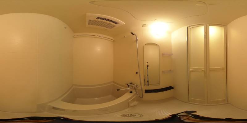 パノラマ画像バスルーム