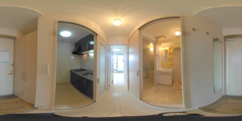 パノラマ画像玄関