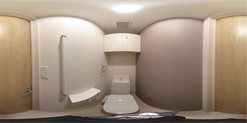 パノラマ画像トイレ