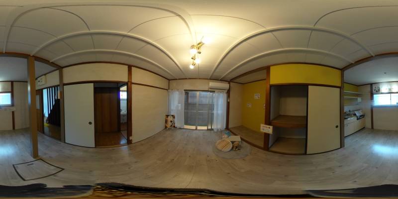 パノラマ画像リビング