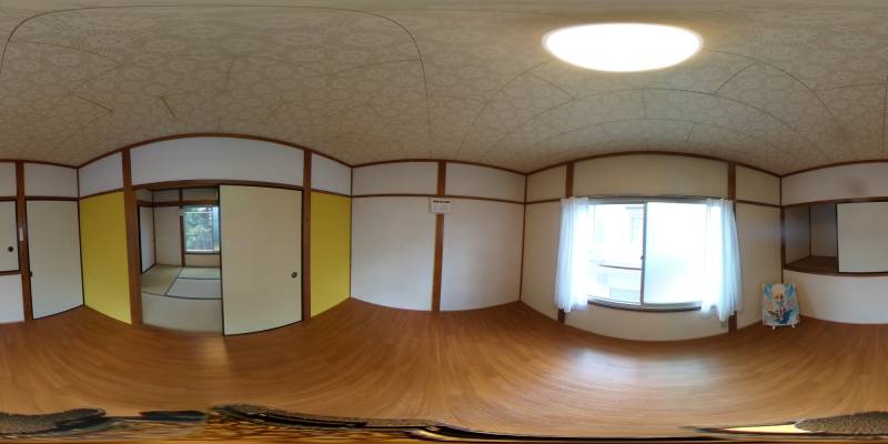 パノラマ画像洋室