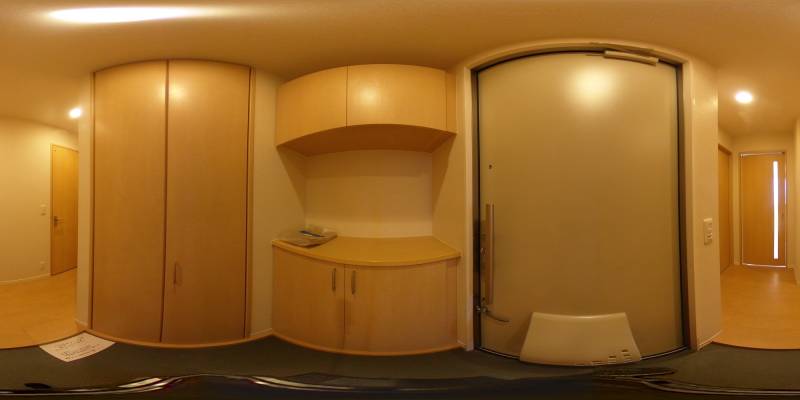 パノラマ画像玄関