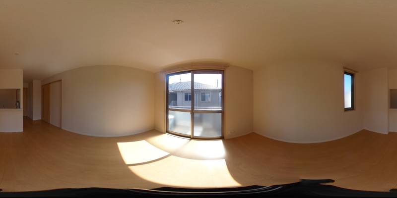 パノラマ画像リビング