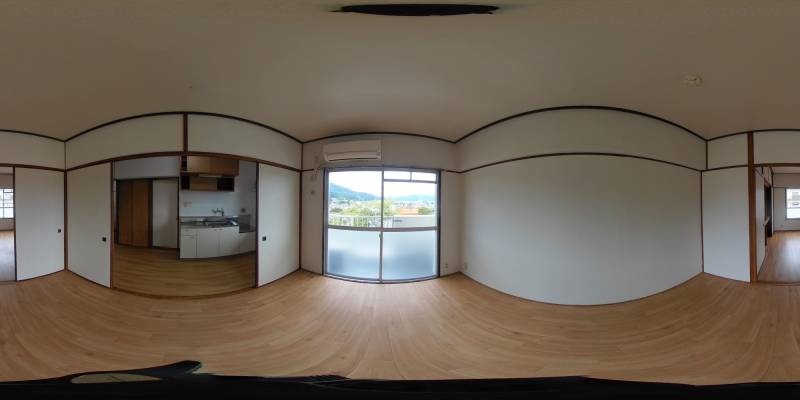 パノラマ画像洋室