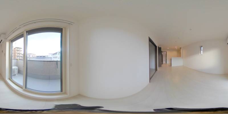 パノラマ画像リビング