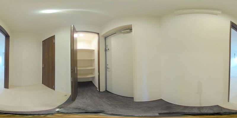 パノラマ画像玄関