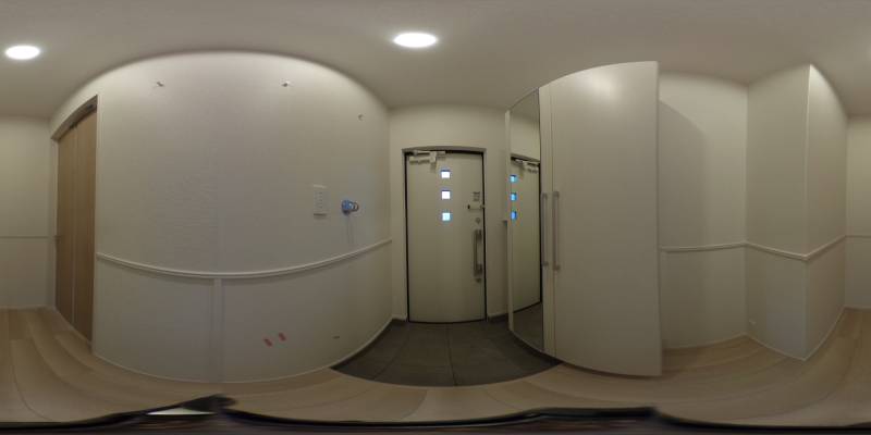 パノラマ画像玄関