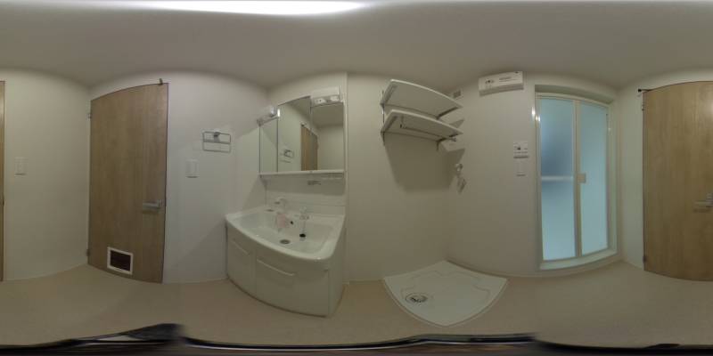 パノラマ画像洗面所