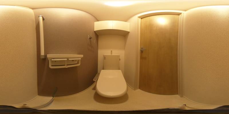 パノラマ画像トイレ