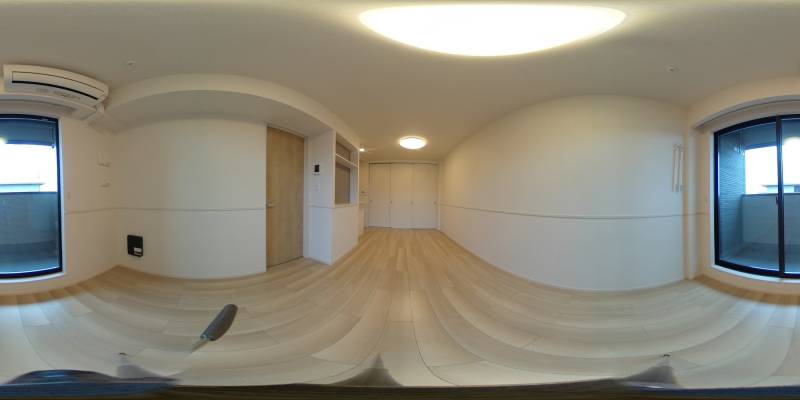 パノラマ画像リビング