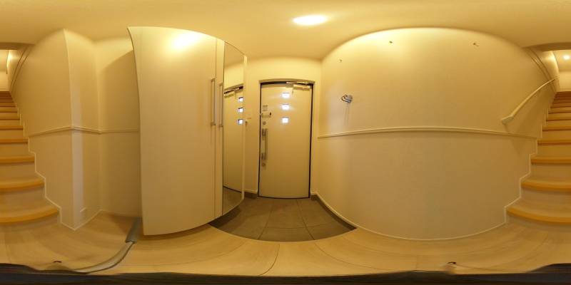 パノラマ画像玄関