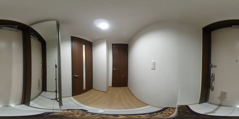 パノラマ画像玄関