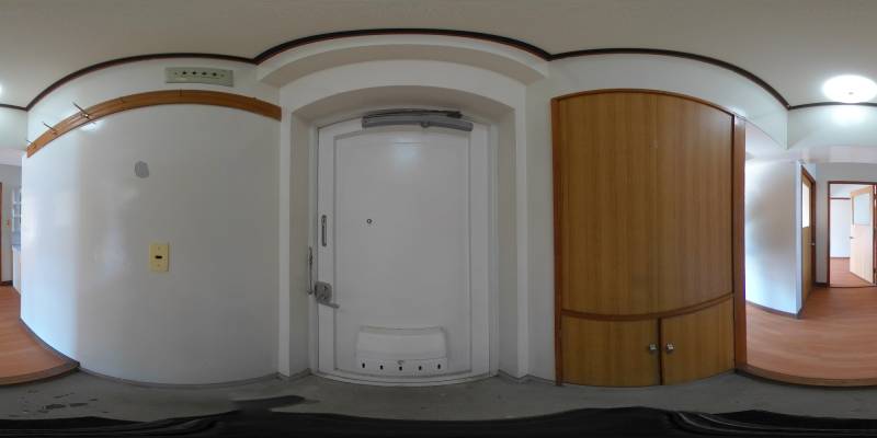 パノラマ画像玄関