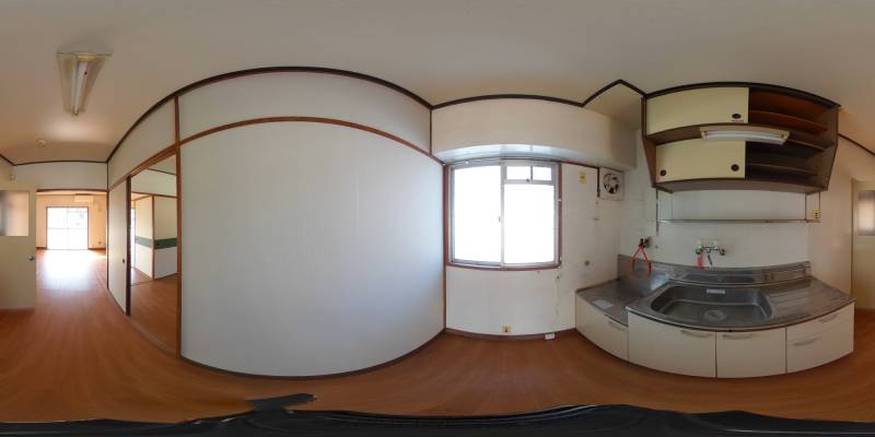 パノラマ画像キッチン