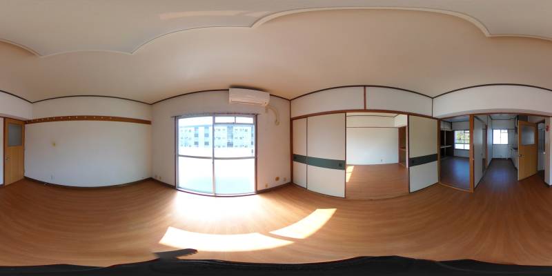 パノラマ画像リビング