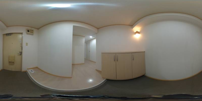 パノラマ画像玄関