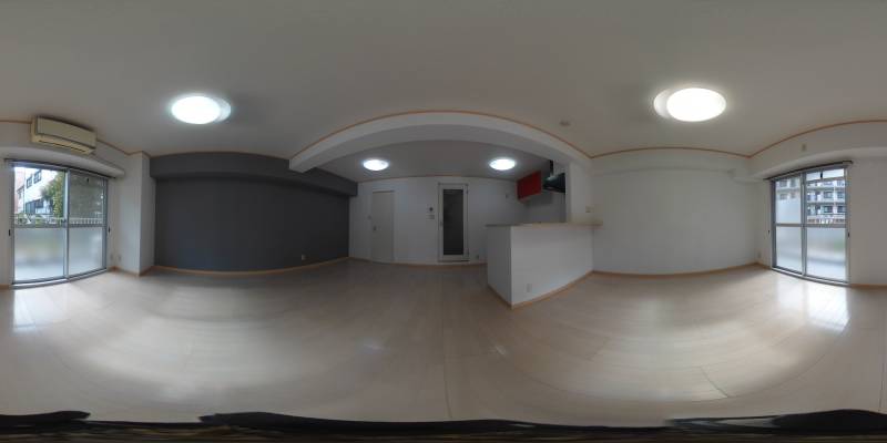 パノラマ画像リビング