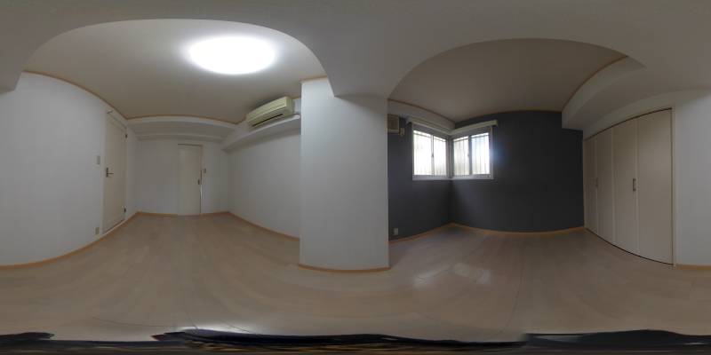 パノラマ画像洋室