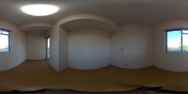 パノラマ画像洋室