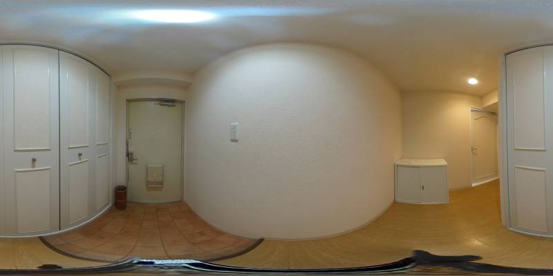 パノラマ画像玄関