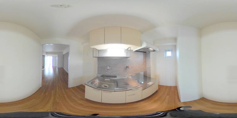 パノラマ画像キッチン