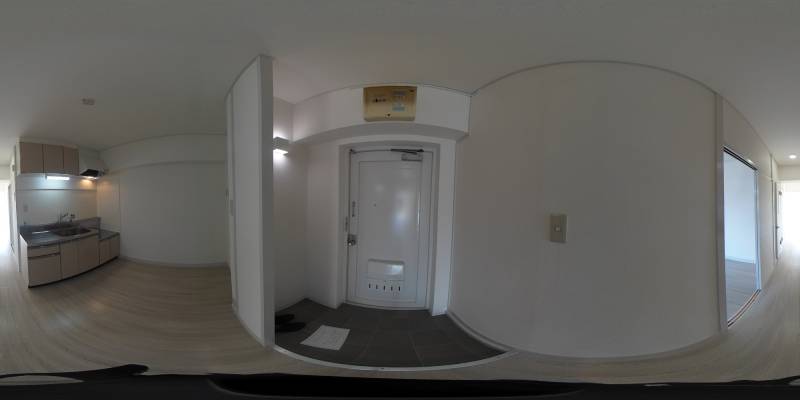 パノラマ画像玄関