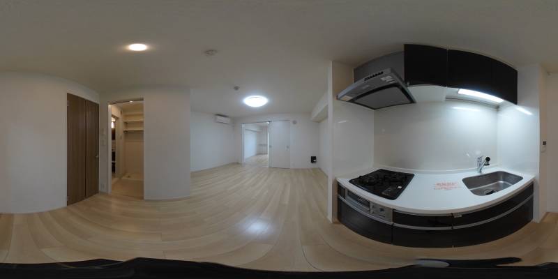 パノラマ画像リビング