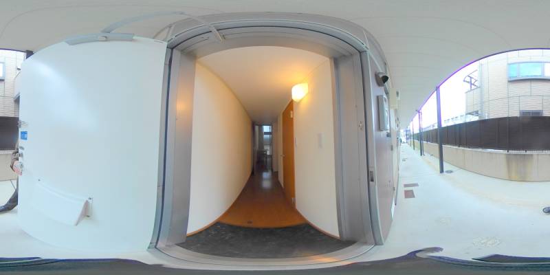 パノラマ画像玄関