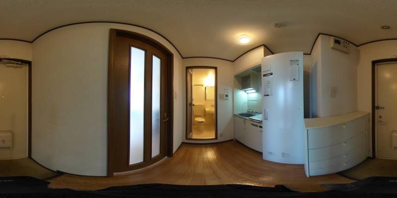 パノラマ画像玄関