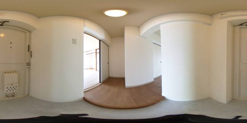 パノラマ画像玄関