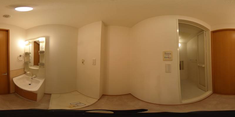 パノラマ画像洗面所