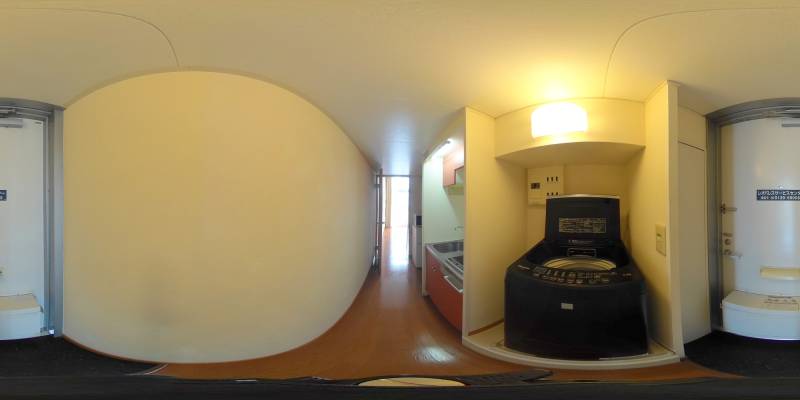 パノラマ画像玄関