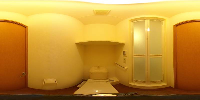 パノラマ画像トイレ