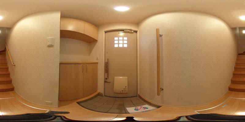 パノラマ画像玄関