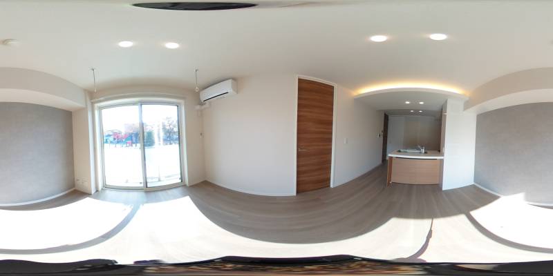 パノラマ画像リビング