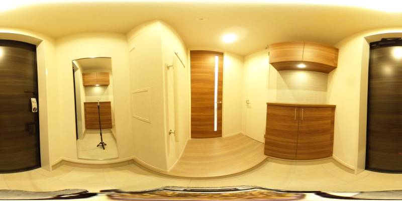 パノラマ画像玄関