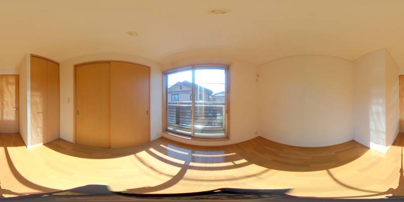 パノラマ画像洋室