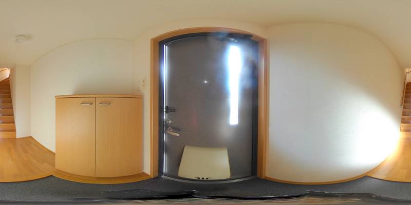 パノラマ画像玄関