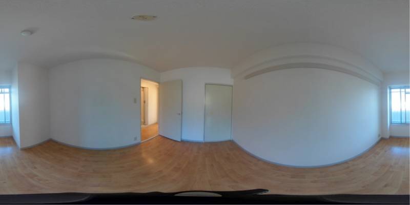 パノラマ画像洋室